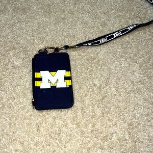 Michigan wallet keychain